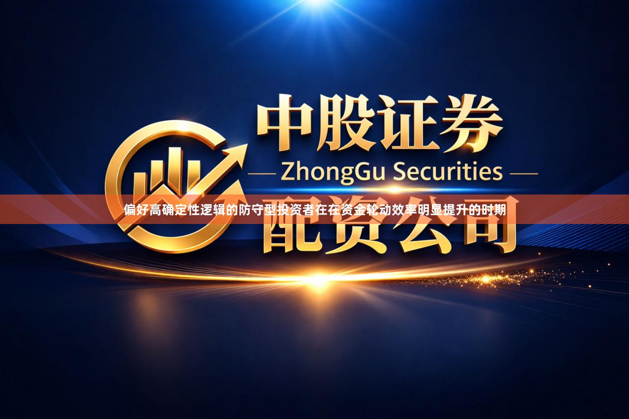 偏好高确定性逻辑的防守型投资者在在资金轮动效率明显提升的时期