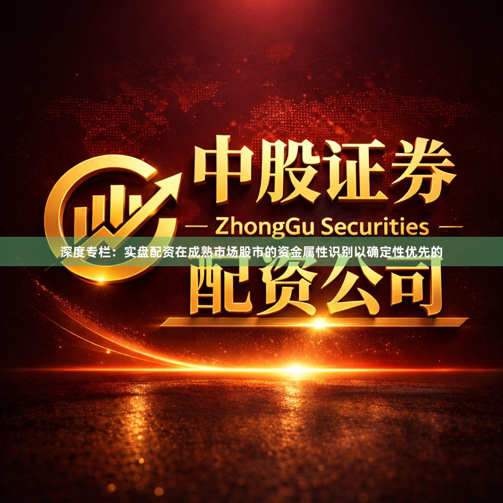 深度专栏：实盘配资在成熟市场股市的资金属性识别以确定性优先的