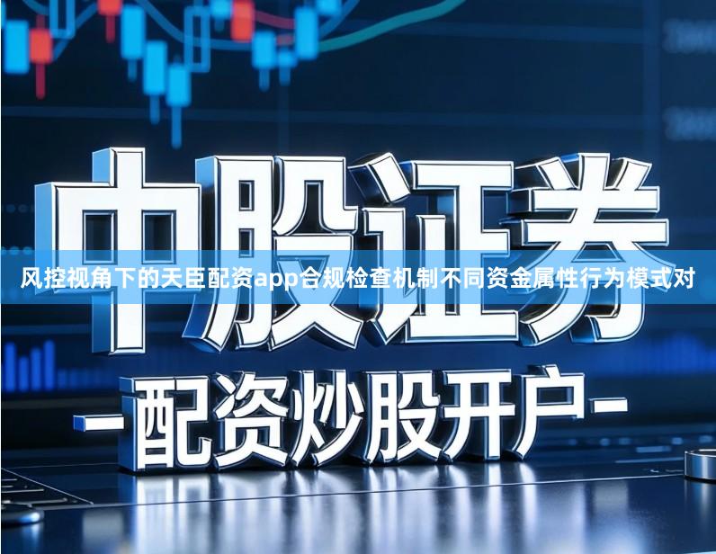 风控视角下的天臣配资app合规检查机制不同资金属性行为模式对
