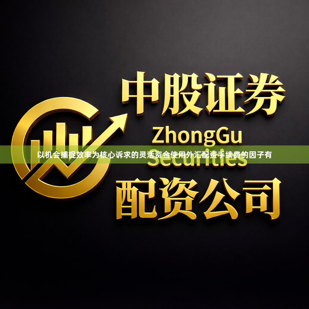 以机会捕捉效率为核心诉求的灵活资金使用外汇配资手续费的因子有